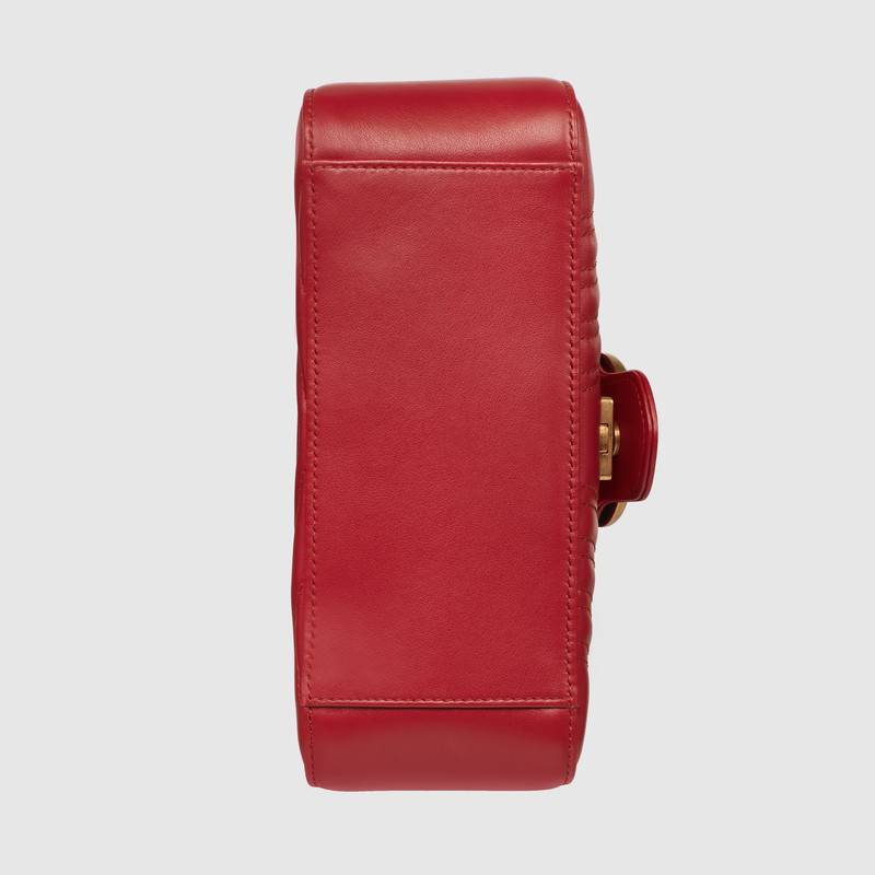 Gucci GG Marmont Mini Top Handle Bag Shoulder Bag 547260 Red